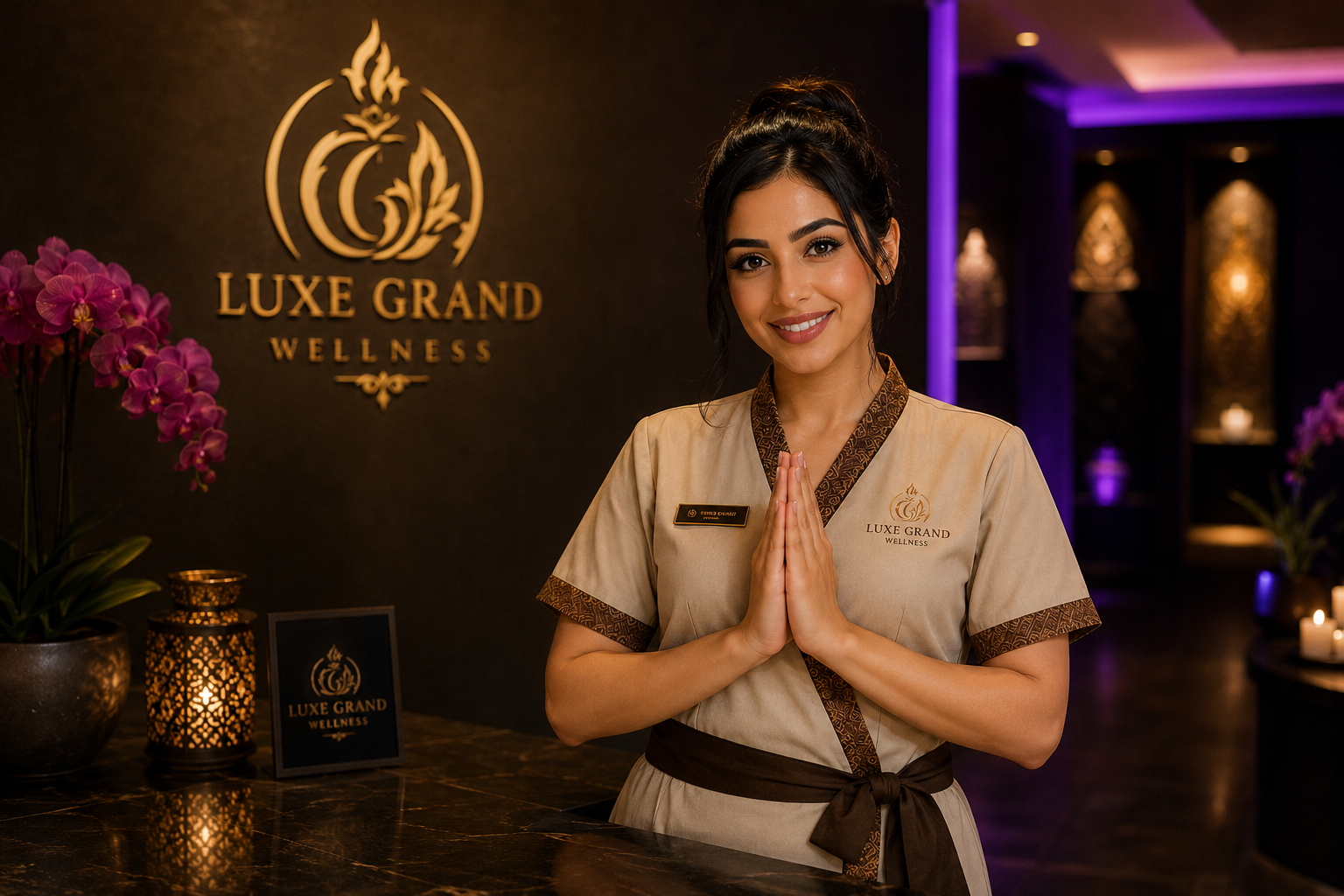 Arabic Lady at Luxe Grand Spa